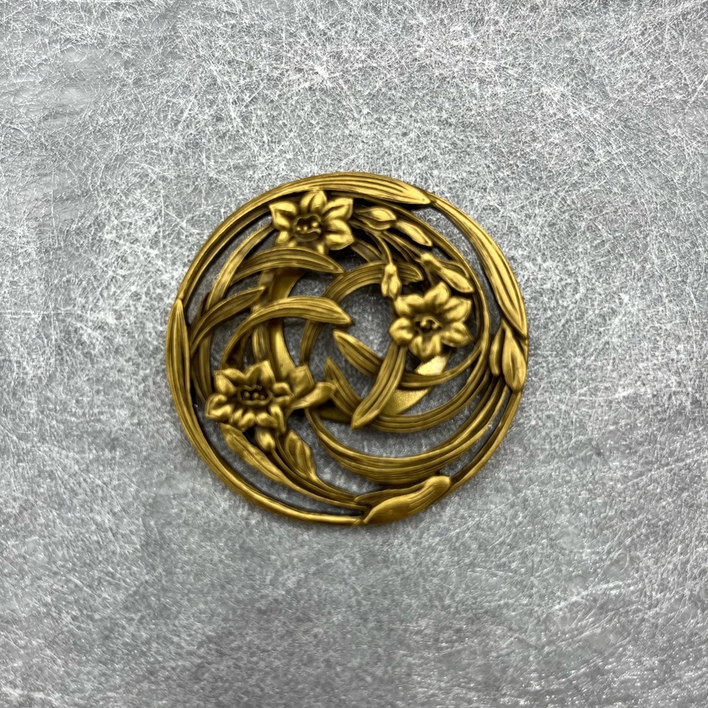 Vintage scarf clip, from Museum of Fine Arts, Boston